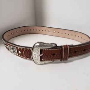 Nocona Leather Belt